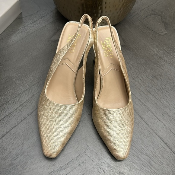 Franco Sarto Women's Milano Pointed Toe Slingback Pump - Picture 4 of 6